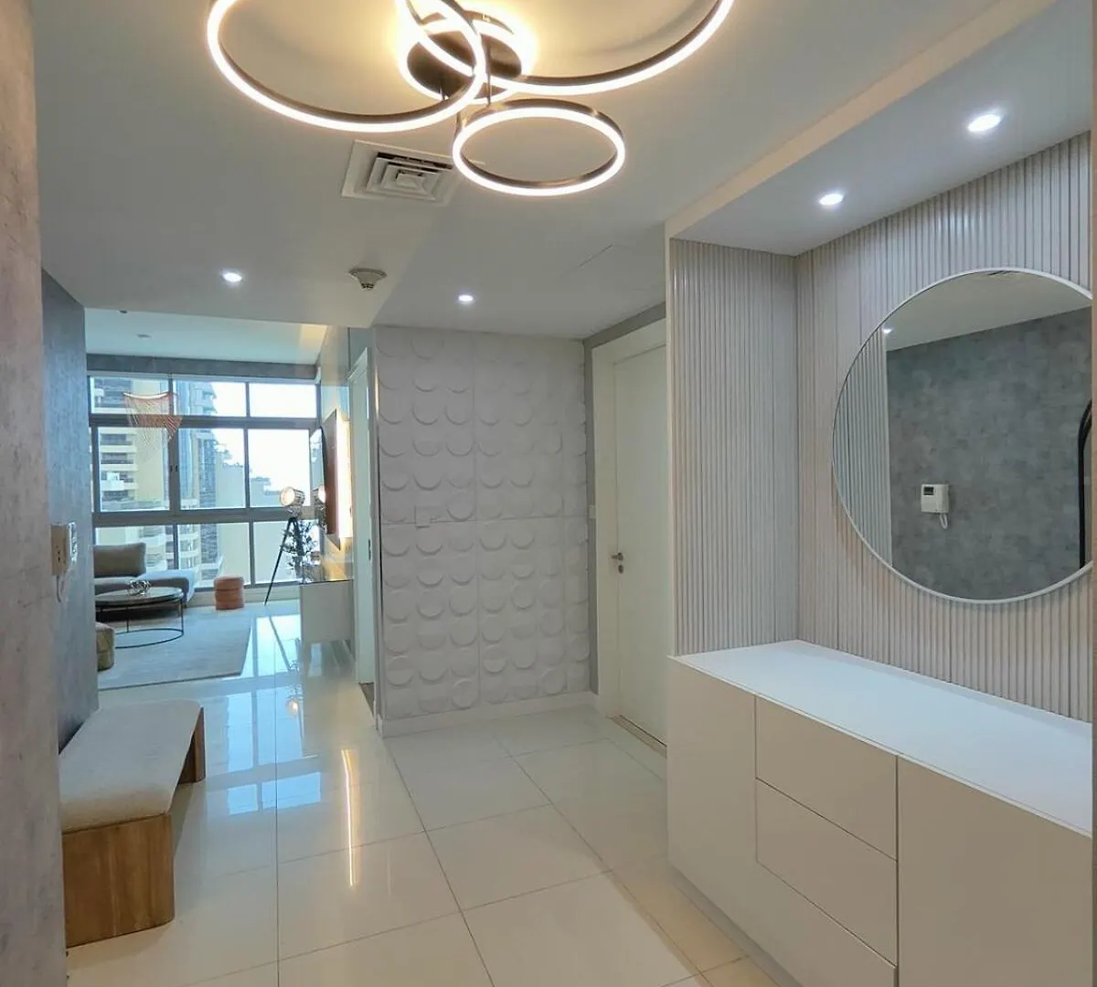 Marina Bliss Luxe Stay With Waterfront And Palm Views Dubai Apartment