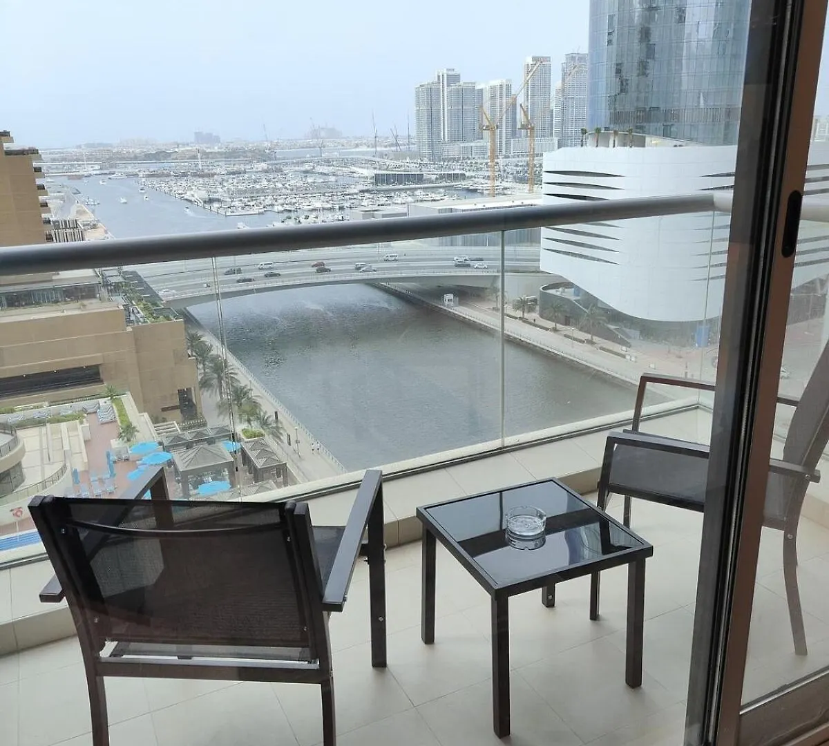Marina Bliss Luxe Stay With Waterfront And Palm Views Dubai Apartment